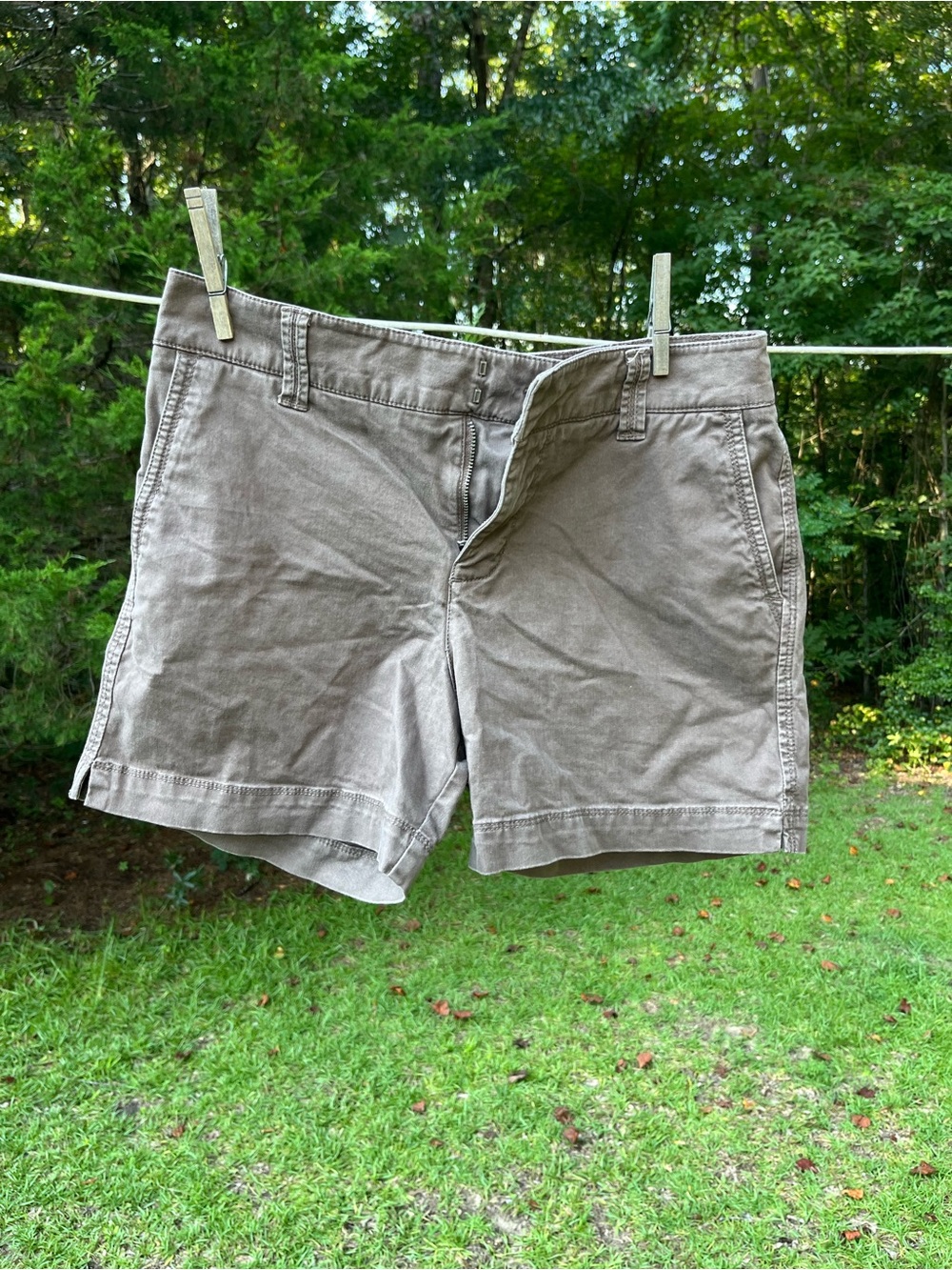 Sonoma Women's Cotton Bermuda Shorts in Brown